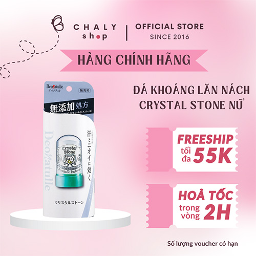Đá khoáng khử mùi Crystal Stone Nhật Bản mẫu mới Đá khoáng khử mùi Crystal Stone Nhật Bản mẫu mới
