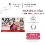 Nước uống bổ gan trắng Liver Hepalyse Plus II của Nhật