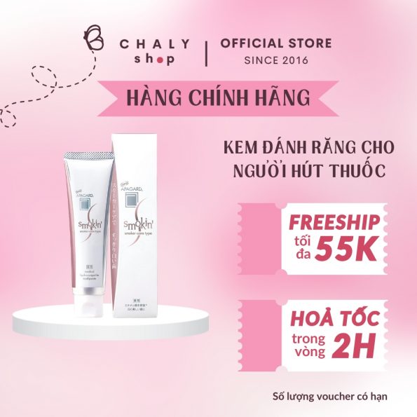 Kem đánh răng Apagard Smokin cho người hút thuốc lá