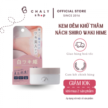 Kem dưỡng trị thâm nách Himecoto Shirowaki Hime Night Pack Nhật