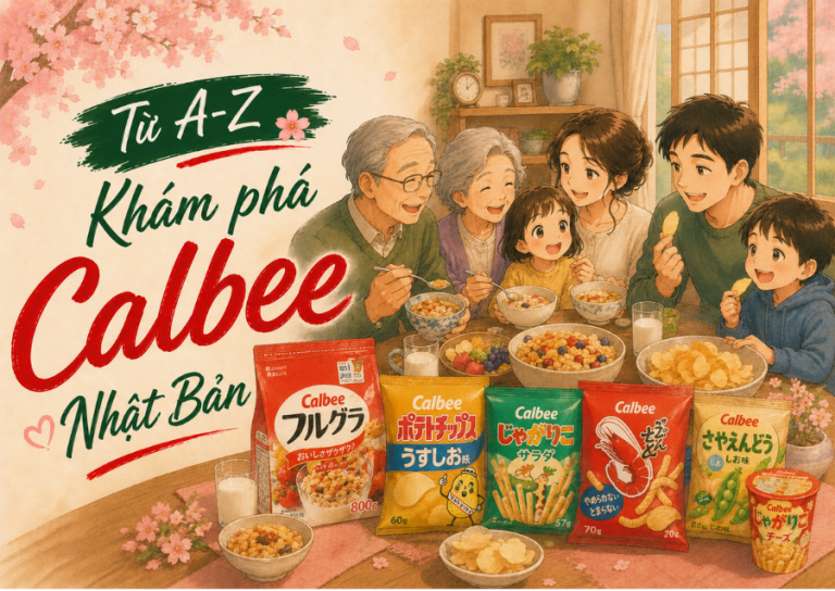 Khám Phá Calbee: Thương Hiệu Đồ Ăn Vặt Thống Trị Thị Trường Nhật Bản