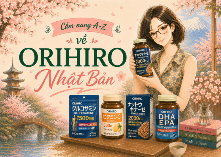 Cẩm Nang Thương Hiệu Orihiro Nhật Bản: Bí quyết chăm sóc sức khỏe toàn diện cho gia đình