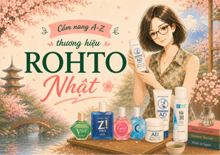 Cẩm Nang Từ A-Z Về Thương Hiệu Rohto Nhật Bản: Sức Khỏe Và Sắc Đẹp Toàn Diện