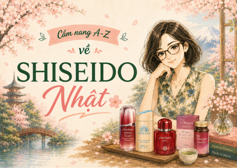 Toàn tập về thương hiệu mỹ phẩm Shiseido Nhật: Lịch sử, triết lý và các dòng sản phẩm nổi tiếng