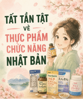 banner thuc pham chuc nang nhat ban